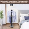 Kleiderbutler, Herrendiener, stummer Diener, Garderobe, Bügel in braun Bild 3
