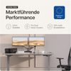 Desktronic Elektrisch Höhenverstellbarer Schreibtischgestell HomePro, Grau, mit Memory-Funktion, Anti-Kollisions Technologie, USB-A und USB-C-Ladeanschlüssen Bild 2