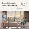 Desktronic Elektrisch Höhenverstellbarer Schreibtischgestell HomePro, Grau, mit Memory-Funktion, Anti-Kollisions Technologie, USB-A und USB-C-Ladeanschlüssen Bild 3