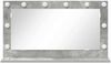 vidaXL Waschtischspiegel Rechtwinklig Beton Grau 80 x 45 x 18 cm 868320 Bild 4