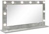 vidaXL Waschtischspiegel Rechtwinklig Beton Grau 80 x 45 x 18 cm 868320 Bild 2