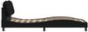 vidaXL Bettgestell ohne Matratze "Hvar" Schwarz 90x200 cm Stoff 3207746 Bild 5