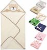 all Kids United Kapuzenhandtuch Baby Kapuzenhandtuch–Weiches Kuscheliges Baumwoll-Badetuch für Kinder, Baby Baumwoll Badetuch Bade-poncho Bild 2