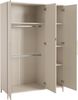 YUNY by PAIDI Kleiderschrank SISTER LOU inkl. Kleiderstangen und Einlegeböden Beige, zertifizierte Qualität, Soft-Close Bild 4