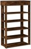 vidaXL Schuhregal Räuchereiche 60x30x98 cm Holzwerkstoff 859927 Bild 2