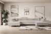 ALTDECOR Wohnlandschaft GUSA-U, Couch mit Schlaffunktion, Wohnzimmer - Ecksofa, Corner Sofa Bett Eckcouch Couch L-Form Schlafcouch Ausziehbar Bild 1
