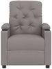 vidaXL Relaxsessel Taupe Stoff 339110 Bild 3