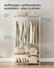 Songmics Kleiderschrank Kleiderständer Garderobenständer, Ablagen, abnehmbare Haken Bild 3