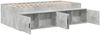 vidaXL Bettrahmen mit Schubladen Beton Grau 100 x 200 cm Holzwerkstoff 3335184 Bild 4