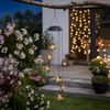 2x LED Solarwindspiel, Hängeleuchte, Sterne, H 70 cm Bild 2