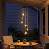 2x LED Solarwindspiel, Hängeleuchte, Sterne, H 70 cm Bild 5