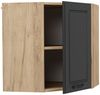 Eckhängeschrank R-Line Anthrazit Landhaus 57 cm Vicco Bild 4