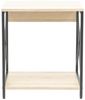 HTI-Living Beistelltisch Cedrik Artisaneiche-Schwarz (Stück, 1-St, 1 Beistelltisch) Bild 3