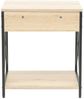 HTI-Living Beistelltisch Cedrik Artisaneiche-Schwarz (Stück, 1-St, 1 Beistelltisch) Bild 4