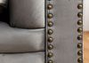 Sessel Echtleder 105x82x75 grau CHESTERFIELD #202 Bild 4