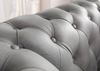 Sessel Echtleder 105x82x75 grau CHESTERFIELD #202 Bild 5