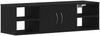vidaXL Wandregal Schwarz Eichen-Optik 102 x 30 x 29 cm Holzwerkstoff 862601 Bild 2