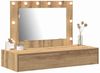 vidaXL Schminktisch mit Speicher Braun 100 x 40 x 70 cm Holzwerkstoff 865243 Bild 3