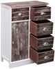 vidaXL Sideboard mit 10 Schubladen Braun 113x30x79 cm Holz 284174 Bild 2