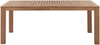 Tisch mit Bank MONSANO Eukalyptusholz 190x105x76 cm Heller Holzfarbton Bild 4