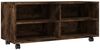 vidaXL TV-Schrank mit Rollen Räuchereiche 90x35x35 cm Holzwerkstoff 815258 Bild 2