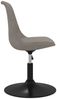 vidaXL Esszimmerstühle 4 Stk. Drehbar Hellgrau Samt 338391 Bild 5