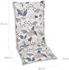 GO-DE Sesselauflage hoch 50 x 120 x 6 cm beige Bild 4