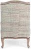 Sessel Elodie mit Baumwollbezug, Barockstil, Beige, Gestell aus Mangoholz, abnehmbares Sitzkissen Bild 3
