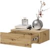 Nachtkommode >Thorben< in Artisan Eiche - 42x14x30cm (BxHxT) Bild 2