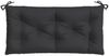 vidaXL Gartenbank-Auflage Schwarz 110x50x7 cm Oxford-Gewebe 361818 Bild 4