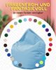 PATCH HOME Sitzsack Tropfenform – XXL – Hellblau, bequemer Sitzsack aus Luxus-Polyester-Gewebe, bereits befüllt Bild 5