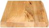 vidaXL Tischplatte mit Baumkante 60x20x2,5 cm Massivholz Mango 370416 Bild 4
