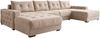 Ecksofa MODENA 320 cm x 185 cm – Stoff: VELUTTO Beige 2 Farbe: Beige Bild 4