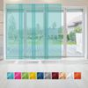 Bestlivings Flächenvorhang Noella Türkis - aqua ohne Technik, 60x245 cm Bild 2