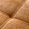 Ecksofa Ottomane links Chenille 286x184x79 rostfarben VALENTINA Bild 5