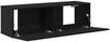 vidaXL TV-Schränk 2 pcs Schwarz 100 x 30 x 30 cm Holzwerkstoff 862106 Bild 5