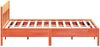 vidaXL Massivholzbett ohne Matratze Wachsbraun 200x200 Kiefernholz 3216202 Bild 5