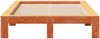 vidaXL Massivholzbett ohne Matratze Wachsbraun 120x190 cm Kiefernholz 3308752 Bild 4
