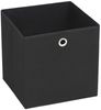 vidaXL Aufbewahrungsboxen 4 Stk. Vliesstoff 32x32x32 cm Schwarz 245745 Bild 2