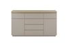 Sideboard >PALAMOS< in holzfarben/grau, HWP - 150x86x40cm (BxHxT) Bild 2