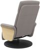 vidaXL Massagesessel mit Fußteil Taupe Stoff 356538 Bild 5