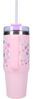 Lilo & Stitch Trinkflasche 900ml – Kinder Flasche mit Henkel, rosa Bild 5
