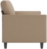 vidaXL 3-Sitzer-Sofa Cappuccino-Braun 180 cm Kunstleder 359342 Bild 4