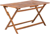 Beliani 'CENTO' Gartentisch Set, Akazienholz Dunkler Holzfarbton Bild 4