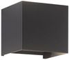 Fischer & Honsel 30259 LED Wandleuchte Wall schwarz matt 3000K IP44 Bild 2