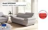 COTTA 2-Sitzer Speedway, Big-Sofa mit Kopfteilverstellung Bild 2
