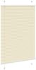 vidaXL Plissee Creme 100x100 cm Stoffbreite 99,4 cm Polyester 4015279 Bild 3