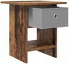 vidaXL Nachttisch 2 pcs Altholz 41 x 40 x 45 cm Holzwerkstoff 8000449 Bild 5