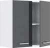 Hängeschrank R-Line Anthrazit Hochglanz 60 cm Vicco Bild 4