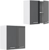 Hängeschrank R-Line Anthrazit Hochglanz 60 cm Vicco Bild 5
